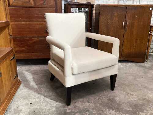 Windsor-style occasional chair