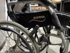 Karma folding wheel chair - 3