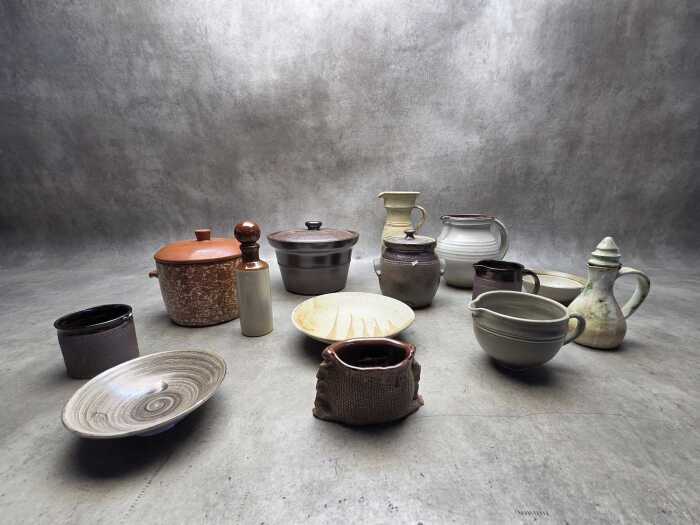 Studio pottery kitchenware