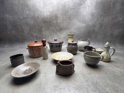 Studio pottery kitchenware