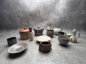 Studio pottery kitchenware