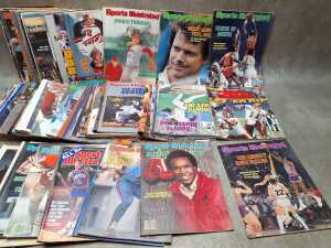 Collection of Sports Illustrated magazines from the 80s and 90s - 2
