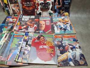 Collection of Sports Illustrated magazines from the 80s and 90s - 2