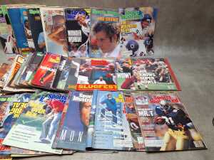 Collection of Sports Illustrated magazines from the 80s and 90s - 2