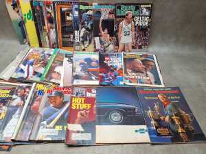 Collection of Sports Illustrated magazines from the 80s and 90s - 2