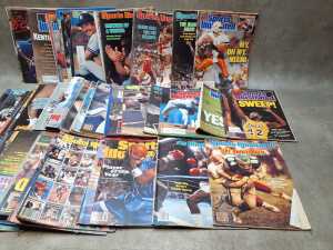 Collection of Sports Illustrated magazines from the 80s and 90s - 2