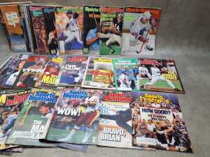 Collection of Sports Illustrated magazines from the 80s and 90s - 2
