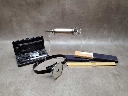 Vintage and antique medical and scientific items