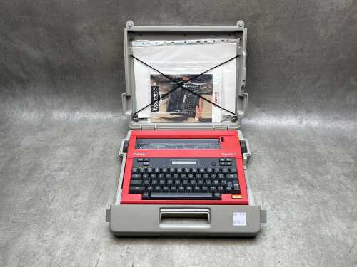 Vintage Canon Typestar 5 electronic typewriter.