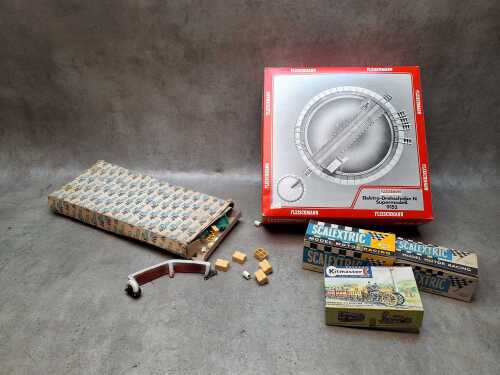 Vintage toys, Scalextrix, Fleischmann, Kitmaster