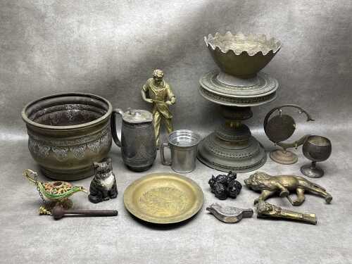Antique and vintage metalware