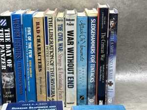 Military history books - 3