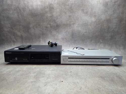 Two HiFi components, Pioneer and Kenwood