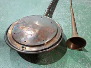 Two antique copper items - 3