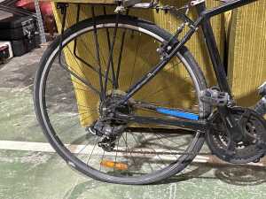 Hybrid bicycle with rear cargo crate - 3