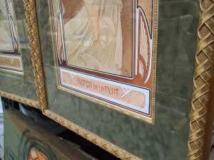After Alphonse Mucha, two framed prints - 4