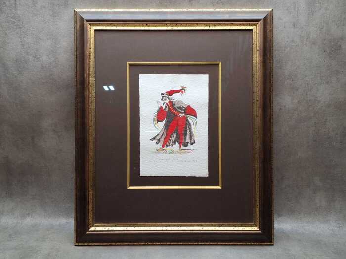 Artist unknown, Pantalone, Venezia 2003. Watercolour painting on paper
