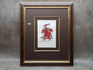 Artist unknown, Pantalone, Venezia 2003. Watercolour painting on paper