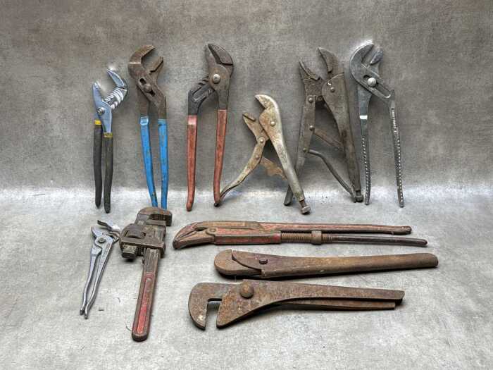 Group of assorted tools