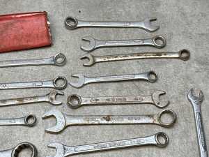 Group of geared spanners - 3