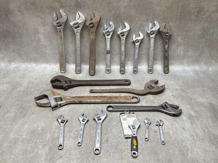 Group of wrenches