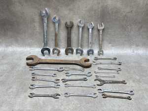 Group of wrenches