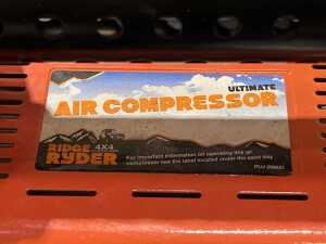 Ridge Ryder 4x4 compressor - 2