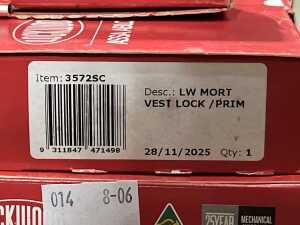 Seven Lockwood mortise locks - 2