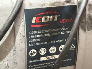 Icon bench grinder - 2