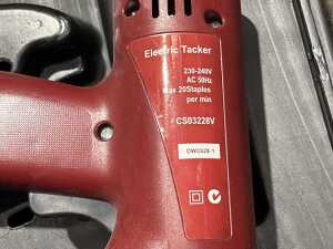 Electric tacker - 3