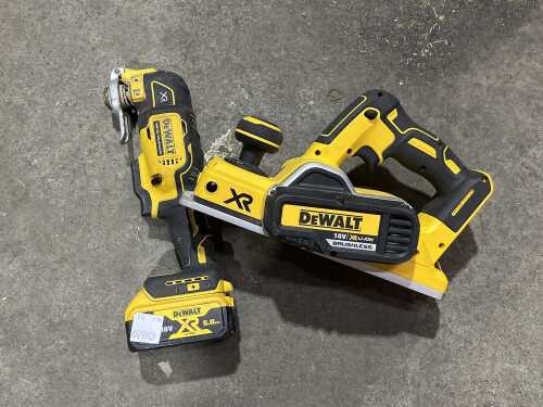 DeWalt planer & multi-tool