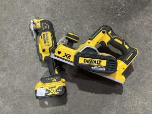 DeWalt planer & multi-tool