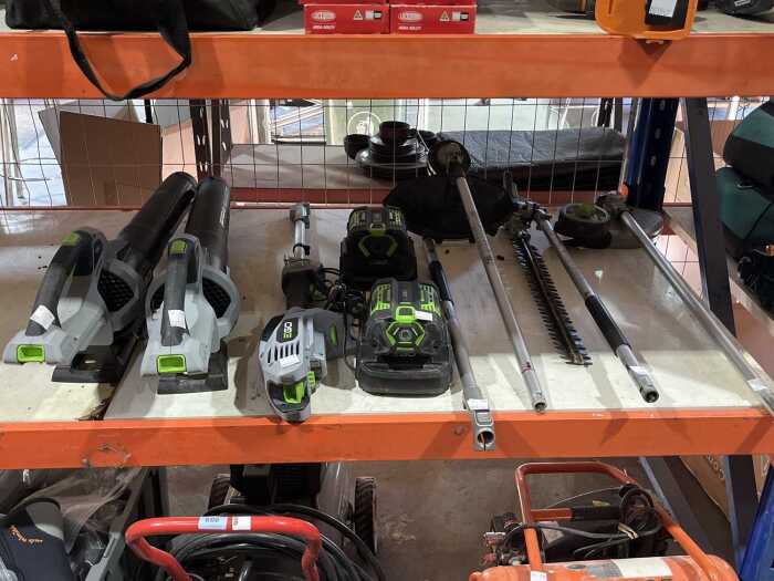 Ego lithium powered tools