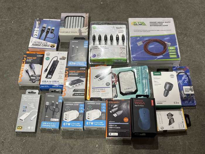 Group of tech products