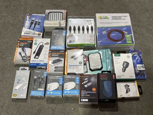 Group of tech products