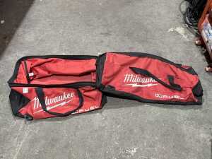 Two Milwaukee tool bags