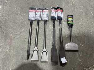 Six chisels