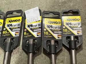 Seven Kango concrete drill bits - 3