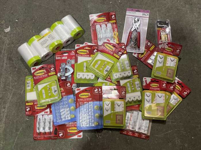 Group of household hardware
