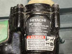 Hitachi brad nailer - 3