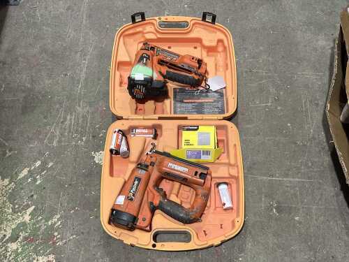 Two Paslode nail guns
