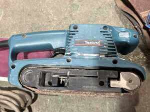 Makita belt sander - 2