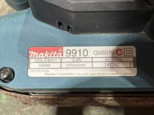 Makita belt sander - 3