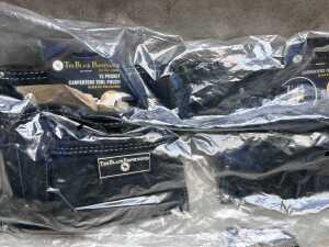 New Excess Stock - The Black Provenance Carpenter's Leather Tool Belt Pack incl. 4 Accessories - 2