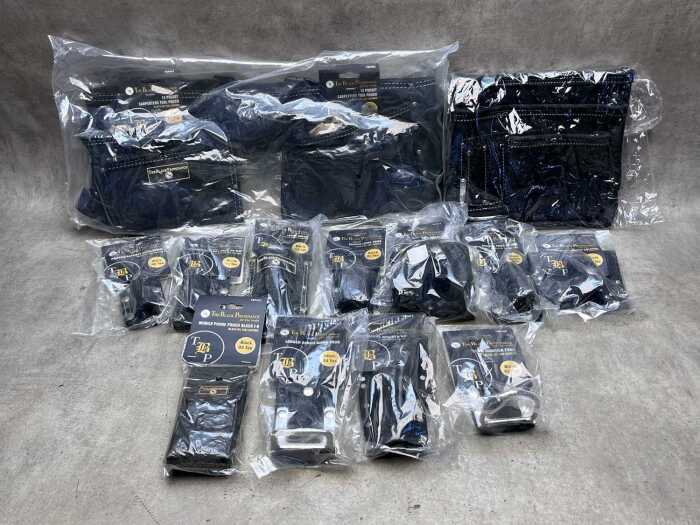 New Excess Stock - The Black Provenance Complete Tradesman's Leather Tool Bundle, 14 Pieces