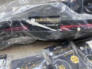 New Excess Stock - The Black Provenance Rigger/Scaffolder's 40-Inch Leather Tool Belt Pack incl. 5 Accessories - 2