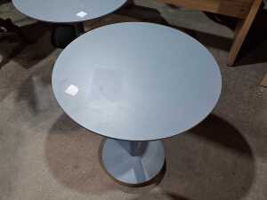 Pair of Jardan modern metal side tables - 2