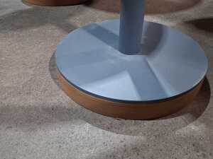 Pair of Jardan modern metal side tables - 3