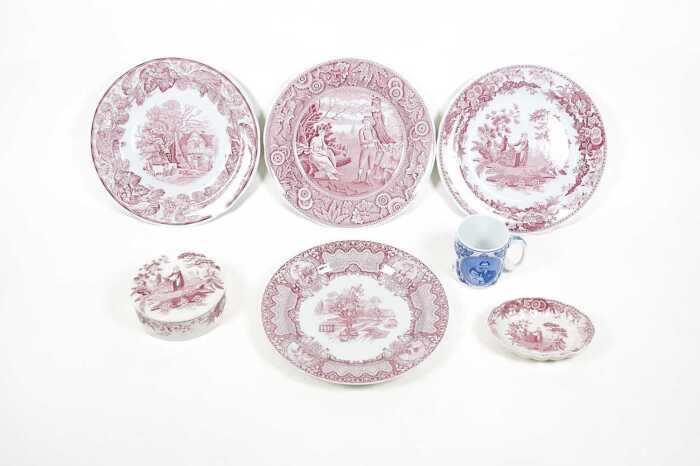 Spode porcelain pieces
