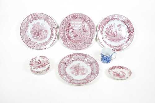 Spode porcelain pieces